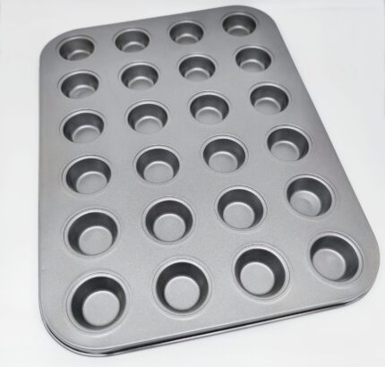 MOLDE DE TEFLÓN PARA MINI CUPCAKES 24 CAVIDADES