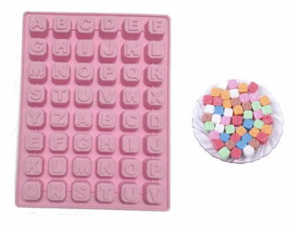 MOLDE DE SILICONA ABECEDARIO