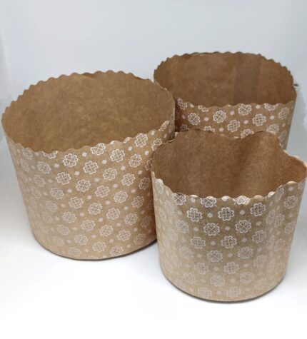 Moldes de Papel Panettone para Hornear