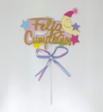 TOPPERS FELIZ CUMPLEAÑOS VARIADOS - Imagen 9