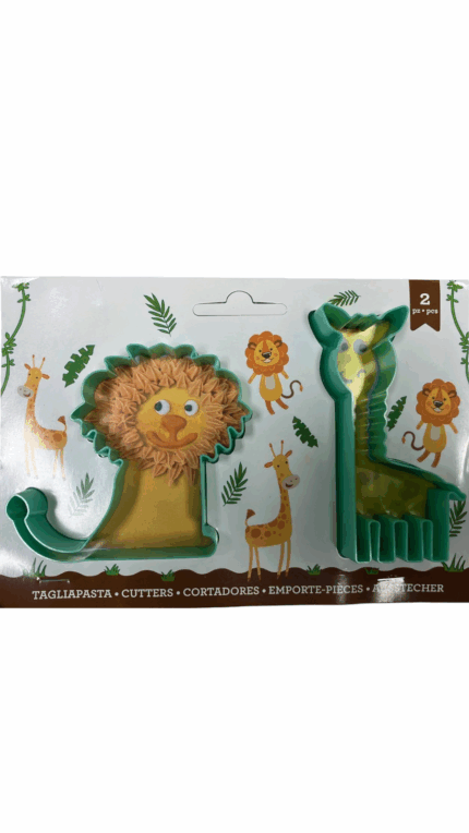 SET CORTANTE LEON Y JIRAFA
