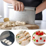 Alisador Scraper Corta Masa Metálico 22 CM - Imagen 2